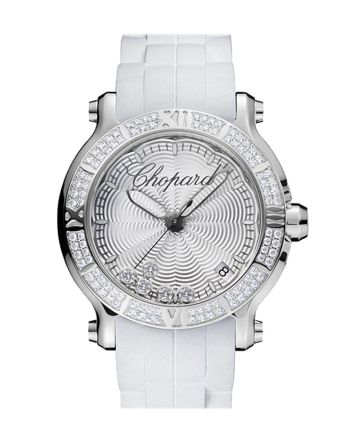 Chopard Happy Sport Round Quartz 36mm Ladies Watch 278551-3003