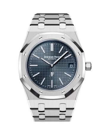 Audemars Piguet Royal Oak 39 Bleu nuit nuage 50 dial Stainless steel Watch 16202ST.OO.1240ST.01