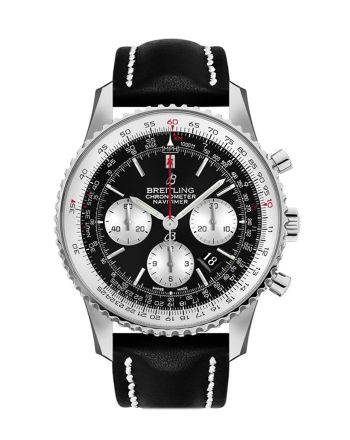 Breitling Navitimer 01 Black Leather AB0127211 B1X1