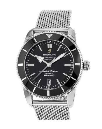 Breitling Superocean Heritage II Black Dail Steel Men's Watch AB2020121-B1A1