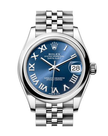 Rolex Datejust 31 Blue Roman Jubilee Ladies Watch 278240 278240-0018