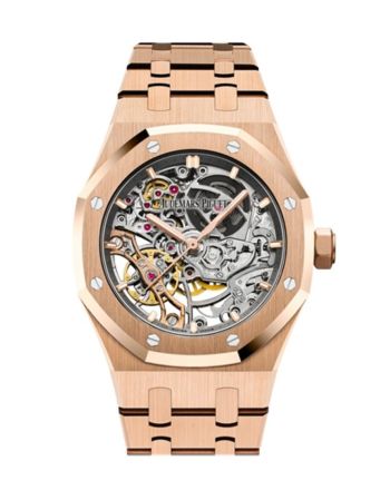 Audemars Piguet Royal Oak 37mm Double Balance Wheel Openworked Rose Gold Watch 15467OR.OO.1256OR.01