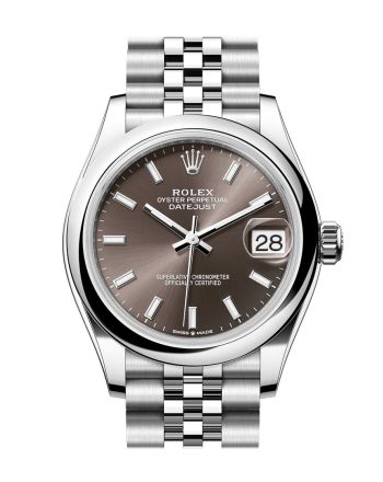 Rolex Datejust 31 Brown Dial Jubilee Ladies Watch 278240 278240-0010