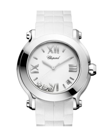 Chopard Happy Sport Round Ladies Watch 278475-3016