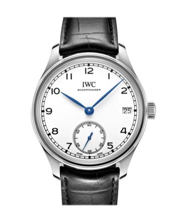 IWC Portuguese Hand Wind White Dial Men's Watch IW510212