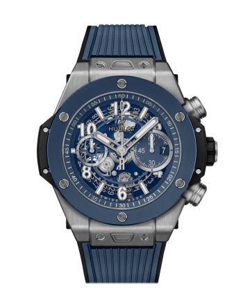 Hublot Big Bang Unico Titanium Blue Ceramic 44mm 421.NL.5170.RX