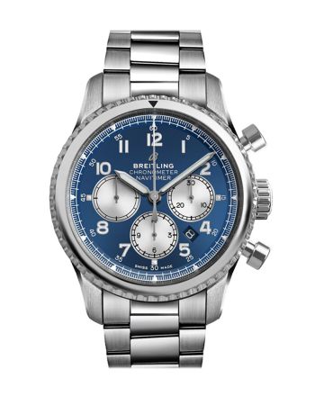 Breitling Navitimer Chrono Blue Dial Stainless Steel AB0117131 C1A1