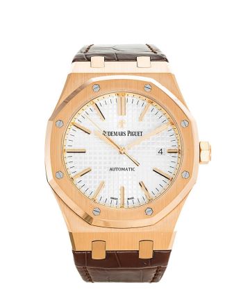 Audemars Piguet Royal 41 Oak 18 Karat Rose Gold Automatic 15400OR.OO.D088CR.01