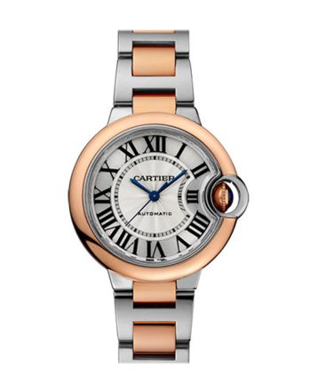 Cartier Ballon Bleu 33MM Steel Rose Gold W2BB0023