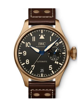 IWC Big Pilot's Heritage Black Dial Brown Leather Men's Watch IW501005