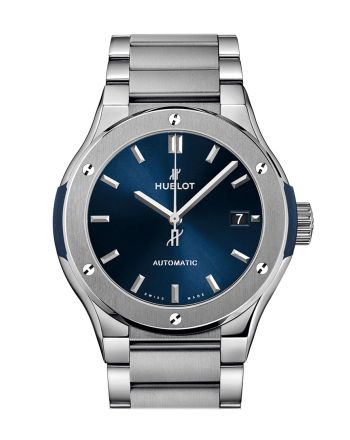 Hublot Classic Fusion Blue Titanium Bracelet 45mm 510.NX.7170.NX