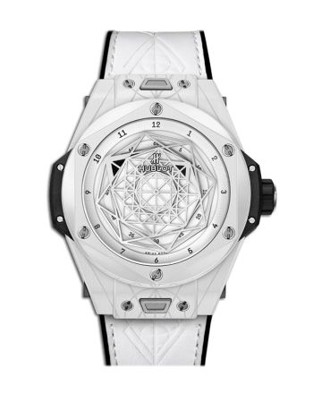 Hublot Big Bang Sang Bleu White Dial Ceramic Mens Watch 415.HX.2027.VR.MXM19