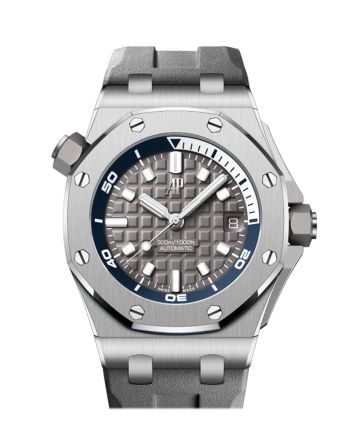 Audemars Piguet Royal Oak Offshore 42 Grey dial Grey rubber strap Watch 15720ST.OO.A009CA.01