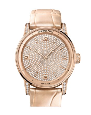 Audemars Piguet CODE 11.59 Pink Gold Diamond Dial Watch 15210OR.ZZ.D208CR.01