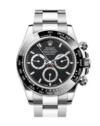 Rolex Daytona 40 Black Dial Stainless Steel Mens Watch 126500LN