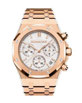 Audemars Piguet Royal Oak 41 50th Anniversary Rose Gold Silver Dial 26240OR.OO.1320OR.03 DCM