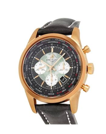 Breitling Transocean Chronogragh Unitime Rosegold RB0510U4-BB63