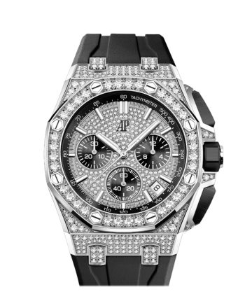 Audemars Piguet Royal Oak Offshore 43 18-carat white gold dial Black rubber strap Watch 26423BC.ZZ.D002CA.01