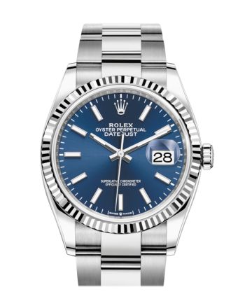 Rolex Datejust 36 Blue Dial Automatic Watch 126234