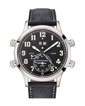 Patek Philippe Grand Complications Black Sunburst Dial Watch 5520P-001