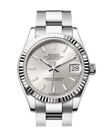 Rolex Datejust 31 Silver Dial Fluted Bezel Ladies Watch 278274 278274-0011