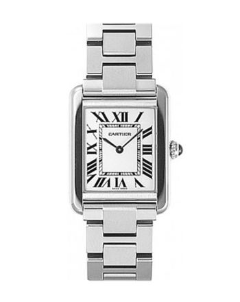 Cartier Tank Solo Small Stainless Steel Ladies Watch W5200013