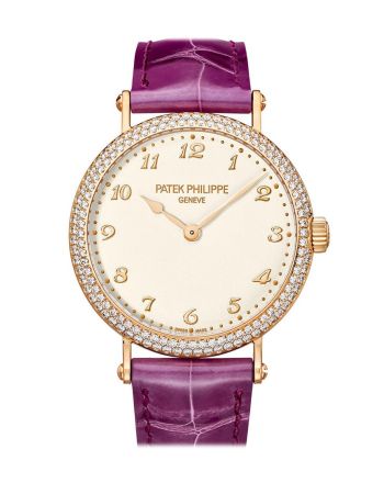 Patek Philippe Calatrava Automatic Gold Diamond Ladies Watch 7200/200R-001