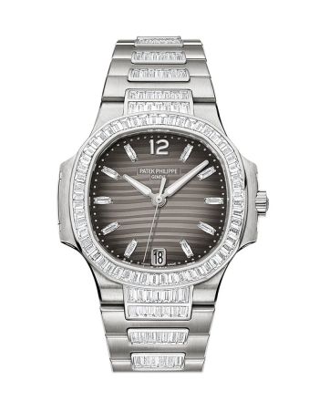 Patek Philippe Nautilus Charcoal Gray Ladies Watch 7014/1G-001