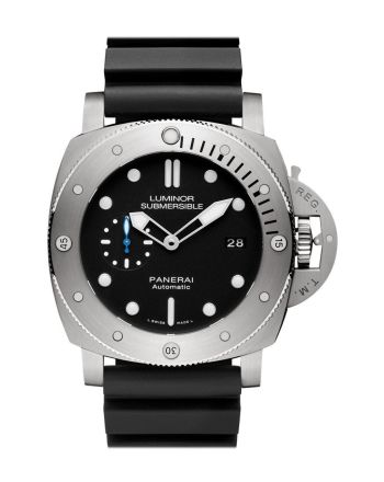 Panerai Luminor Submersible 1950 3 Days Automatic Titanio 47mm Black Dial Men's Watch Pam01305