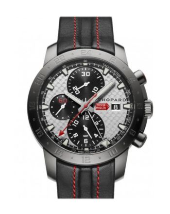 Chopard Mille Miglia Zagato Black Leather Black Dial 168550-3004