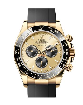 Rolex Daytona 40 Golden and Black Dial Yellow Gold Mens Watch 126518LN