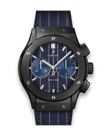 Hublot Classic Fusion Chronograph Italia Independent Pinstripe Ceramic 521.CM.2707.NR.ITI18