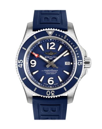 Breitling Superocean 44	Blue Rubber A17367D81	C1S1