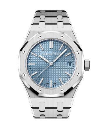 Audemars Piguet Royal Oak Light Blue Dial Stainless steel Watch 15550ST.OO.1356ST.08