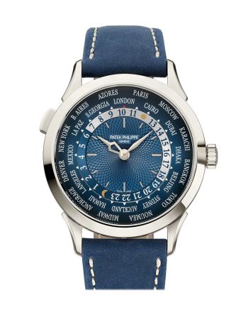 Patek Philippe Complications Worldtime Platinum Watch 5230P 5230P-001