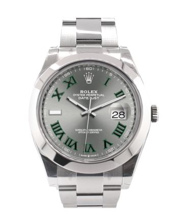 Rolex Datejust 41 Slate Roman Dial Automatic Men's Watch 126300