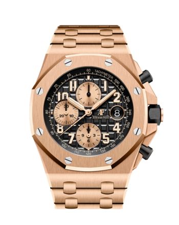 Audemars Piguet Royal Oak Offshore 42 Chronograph Rose Gold Watch 26470OR.OO.1000OR.03