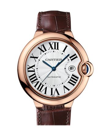 Cartier Ballon Bleu 42MM de Automatic Rose Gold  Men's Watch WGBB0017