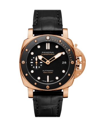 Panerai Submersible Automatic Black Dial Men's Watch PAM00974