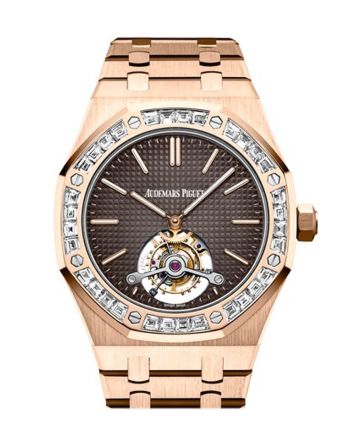 Audemars Piguet Royal Oak 41mm Brown Dial pink Dial 18K Pink Gold Men's Watch 26516OR.ZZ.1220OR.01 DCM