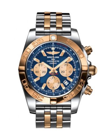 Breitling Chronomat Steel and Rose Gold Men's WAtch CB0110121