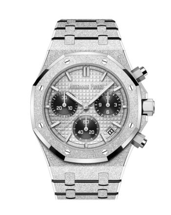 Audemars Piguet Royal Oak 41 Grey dial Hammered 18-carat white gold Watch 26240BC.GG.1324BC.01