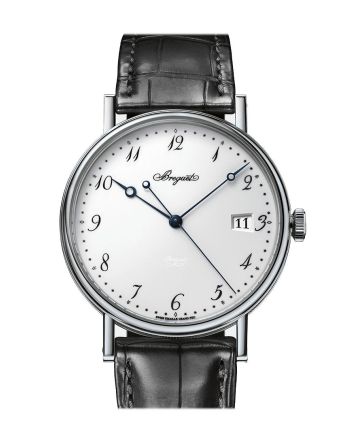 Breguet Classique Automatic White Gold White Enamel Watch 5177BB299V6