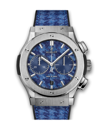 Hublot Classic Fusion Chronograph Italia Independent Pieds de Poule Titanium 521.NX.2710.NR.ITI18