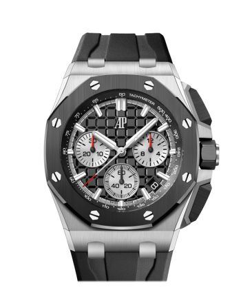 Audemars Piguet Royal Oak Offshore 43 Black dial Black rubber strap Watch 26420SO.OO.A002CA.01