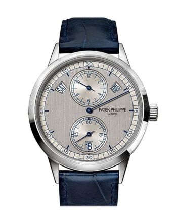 Patek Philippe Complications Silver Dial 18K White Gold Automatic 40mm Men's Watch 5235G-001