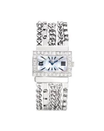 Chopard Diamond White Mother of Pearl Dial Ladies Watch 109044-1001