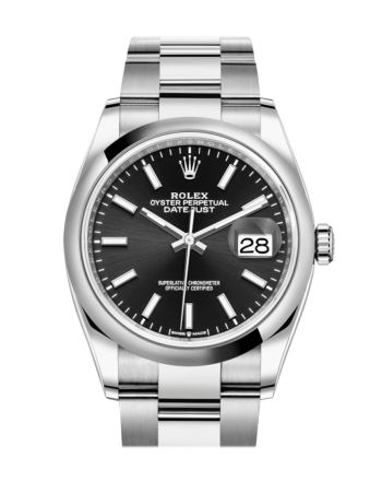 Rolex Datejust 36 Black Dial Automatic Watch 126200