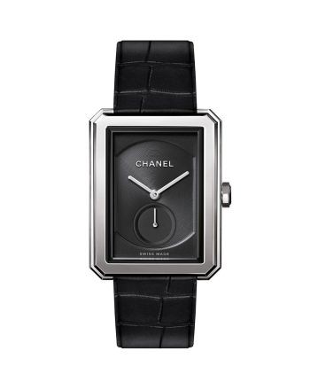 CHANEL Boy-Friend Black Dial Ladies Watch H5319