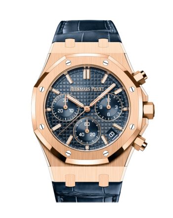 Audemars Piguet Royal Oak Blue Dial Rose Gold Watch 26240OR.OO.D315CR.02